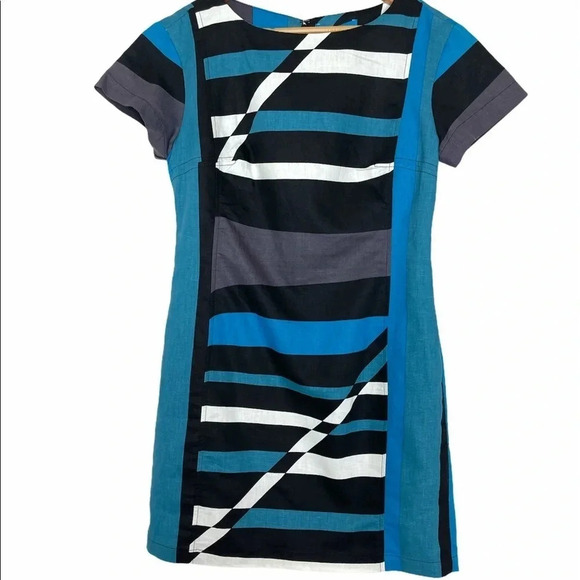 Derek Lam for DesigNation Striped Sheath Dress - Picture 4 of 11